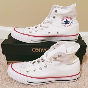 New White Converse All Stars
